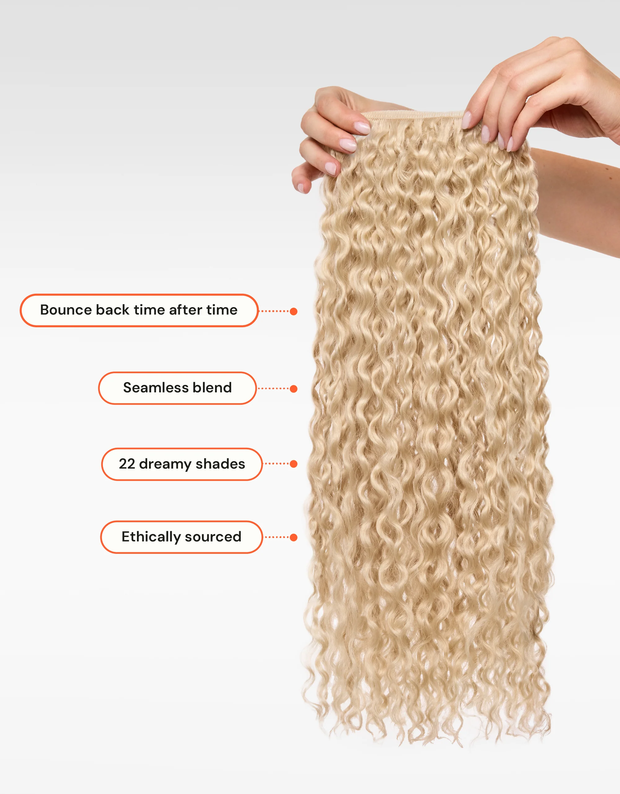 20" Curl Collection Weft - Image 191